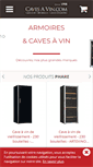 Mobile Screenshot of caves-a-vin.com